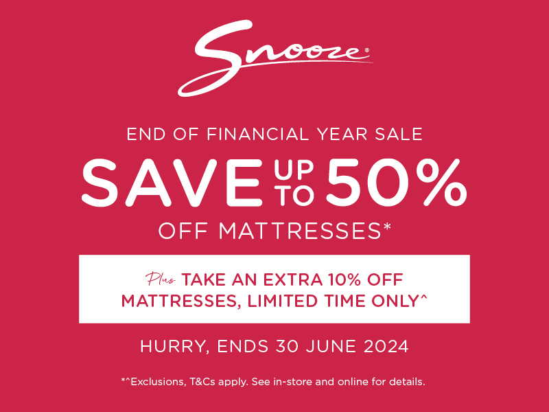 Snooze EOFY sale