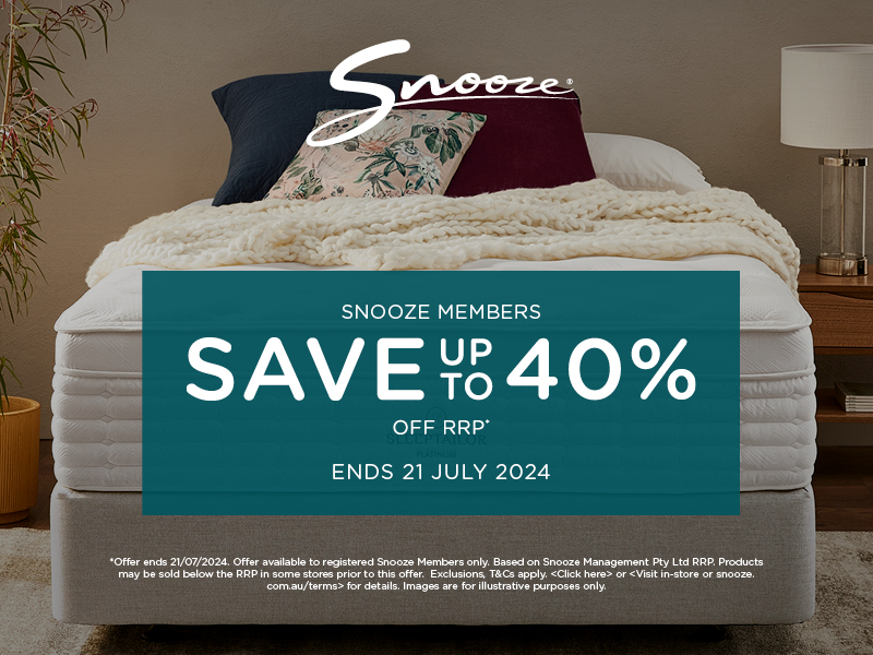 Snooze Members Sale