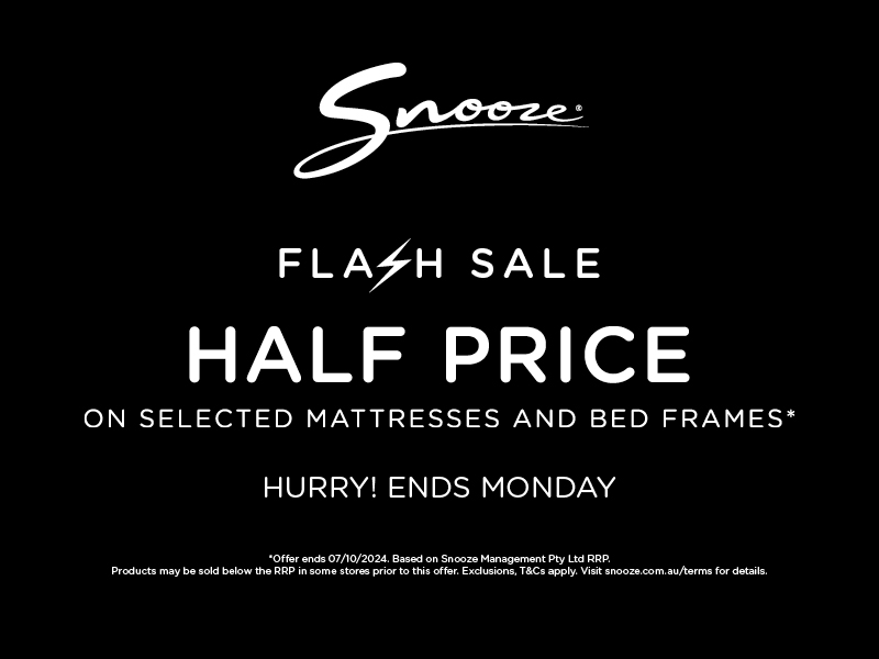 Snooze Flash Sale