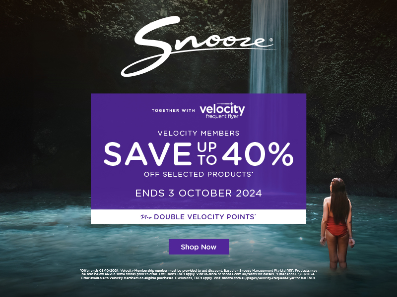 Snooze September Velocity Deals