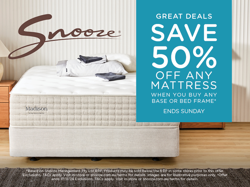 Snooze Great Deals sale