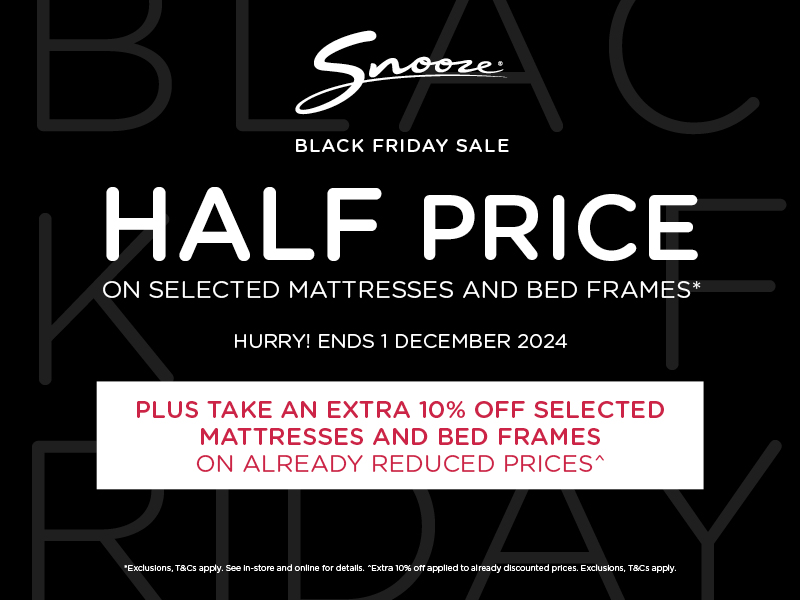 Snooze Black Friday sale