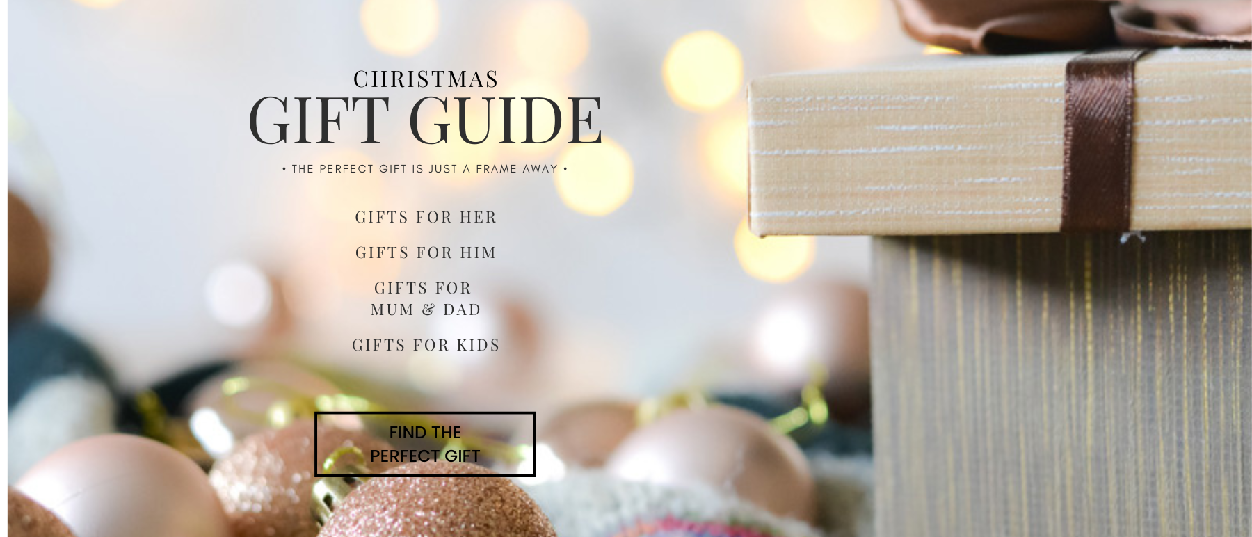 Frame Today Christmas Gift Guide
